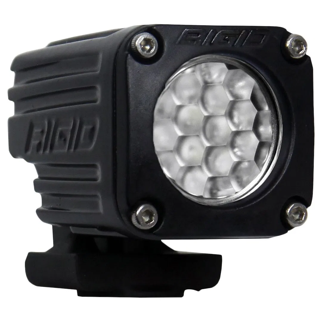 20531 – RIGID IND Driving/ Fog Light, LED Bulb Clear Bulbs 1.4 Inch Square 12 Watt Bulbs Amp Draw 0.85 AMP Hybrid Dif...